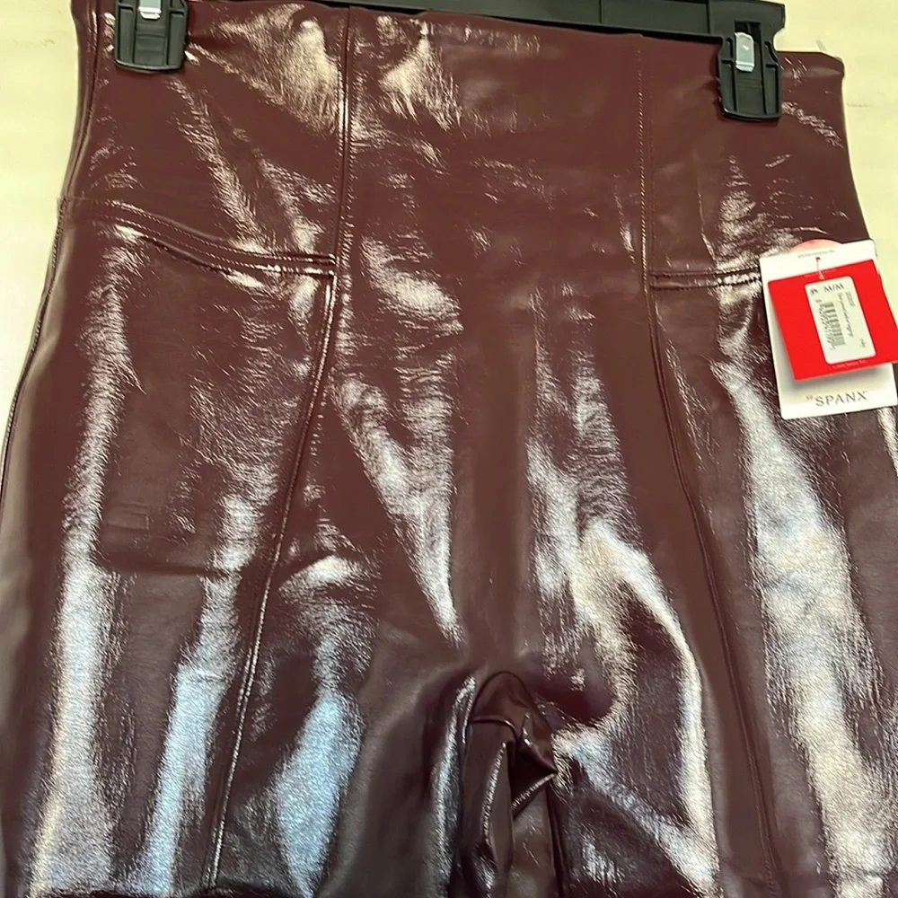 Spanx | Faux patent Leatherr leggings - Picture 7 of 9